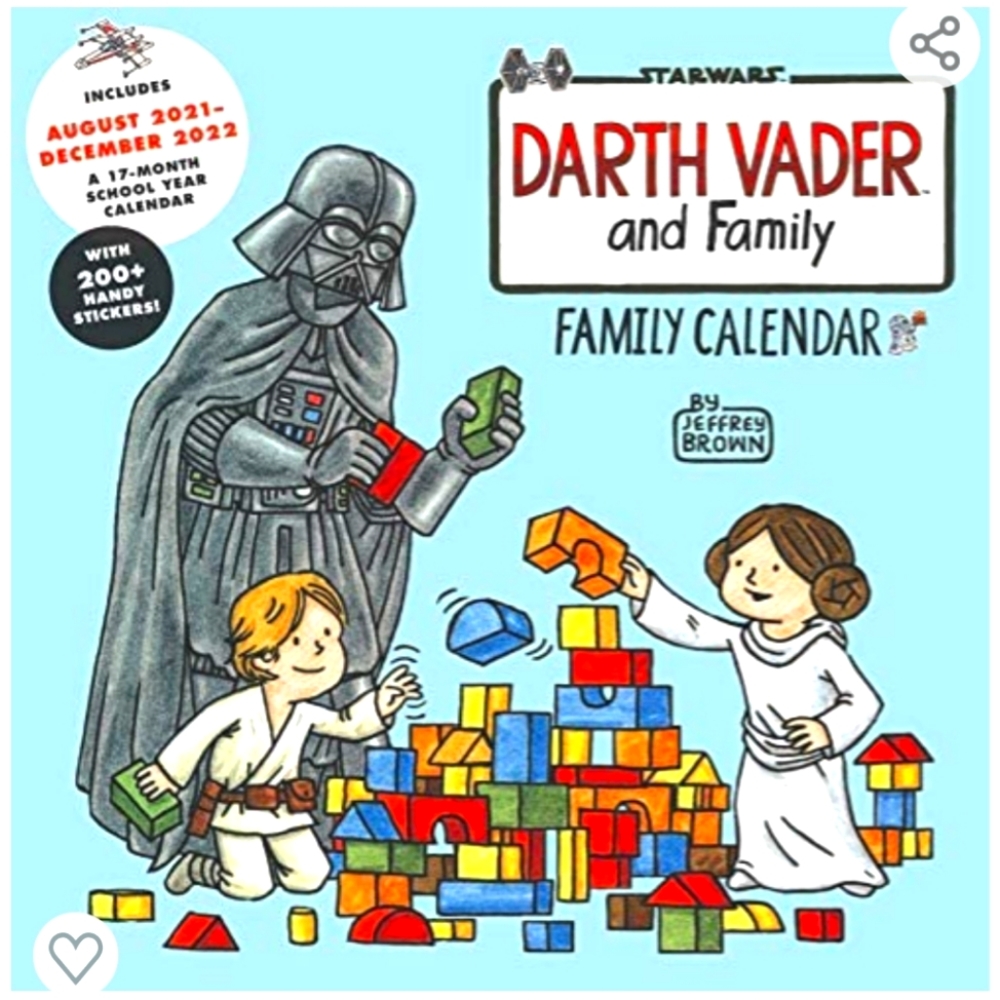 STAR WARS DARTH VADER & Family Calendar NWT